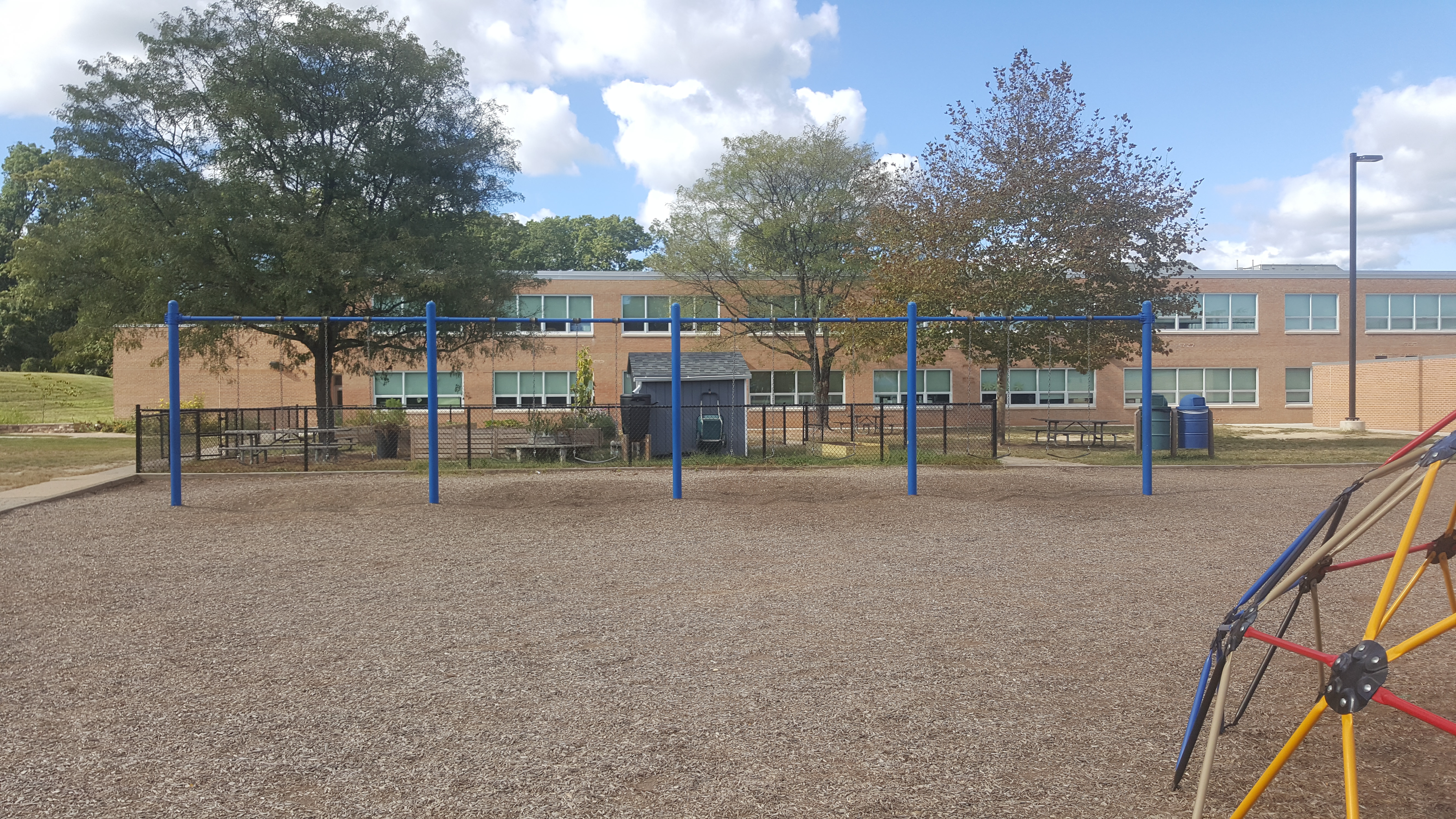 Clermont Elementary School Playground Swings