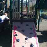 Climbing wall at Ben Brenman Park