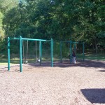 Swings at Lake Accotink Park Playground