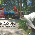 Burke Lake Park watching the train go by The Joy Troupe NOVA