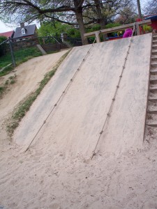 Climbing Hill at Windmill Hill Park