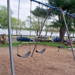 Swings at Windmill Hill Park