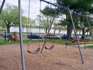 Swings at Windmill Hill Park