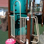 tube climber at Chessie's Big Back Yard