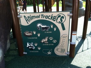 interactive animal sounds toy at Chessie's Big Back Yard