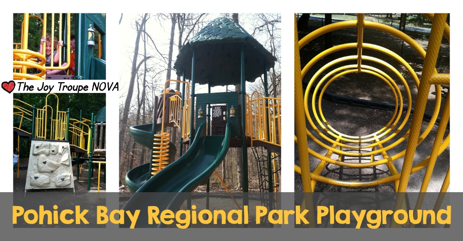 Pohick Bay Regional Park Playground Lorton VA Joy Troupe NOVA