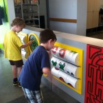 Play area in the cafe at Ikea