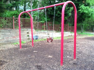 Baby swings at Reston North Park