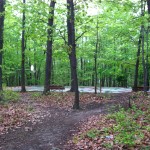 Basketball court at South Lakes Drive Park in Reston, VA