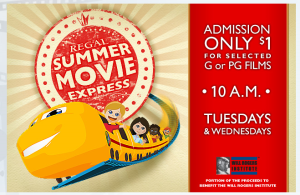 Regal Cinemas Summer Movie Express- $1 movies
