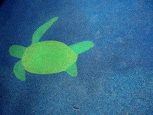 Sea Turtle at Chessie's Backyard Playground