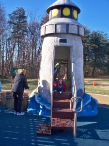 Lighthouse at Chessie's Backyard Playground