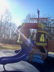 Pirate Ship at Chessie's Backyard Playground