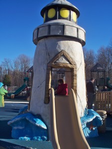 Lighthouse at Chessie's Backyard Playground