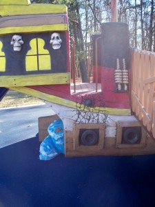 Climbing feature at Chessie's Backyard Playground