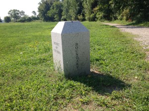 Jones Point Park Boundary Marker