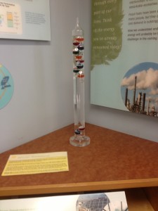 Density exhibit at Potomac Overlook Nature Center in Arlington VA