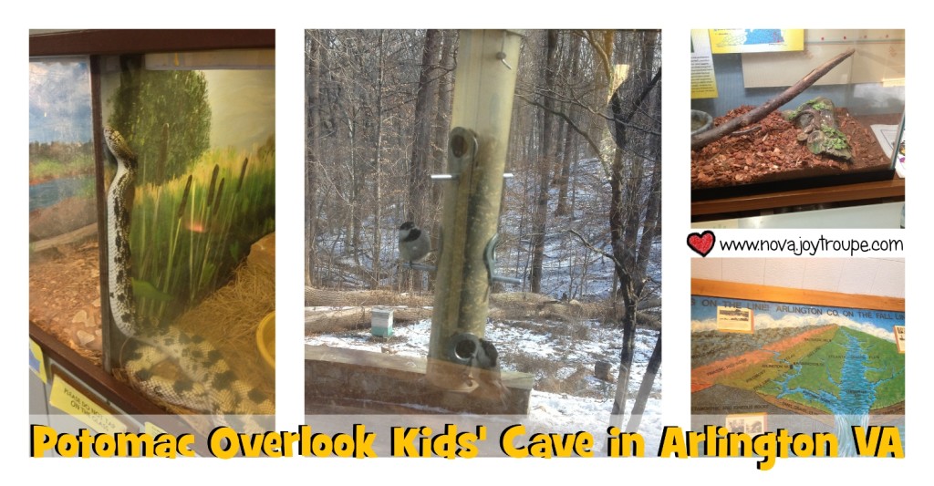 Potomac Overlook Park Kids' Cave and Indoor Exhibits in Arlington VA