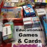 Educational Games & Cards at JBF Prince William Spring 2014