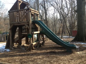 slide at Potomac Overlook Regional Park