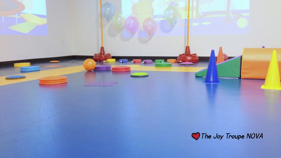 Great Play of Fairfax Activity Stations cones Joy Troupe NOVA 900