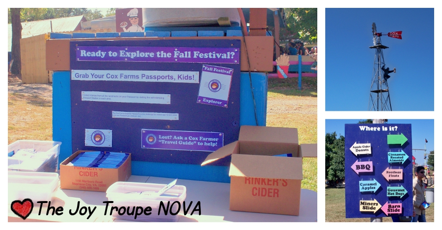 Cox Farms Fall Festival Passport Station Joy Troupe NOVA