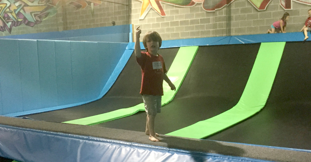 Jump up, jump down at Flight Trampoline Park The Joy Troupe NOVA